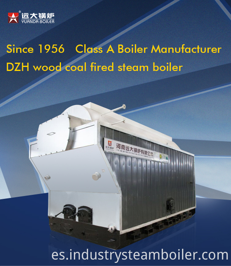 DZH4-1.25-AII manual coal fired industrial steam boiler